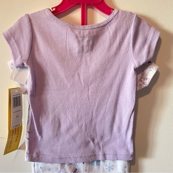 Toddlers Princess Elsa & Anna 2 Piece Pajama Tops size 2T - Picture 5 of 10